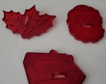 Christmas cookie cutters:  YOU CHOOSE