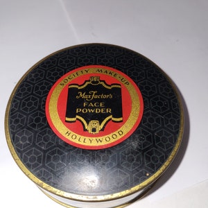 Vintage Max Factor face powder box