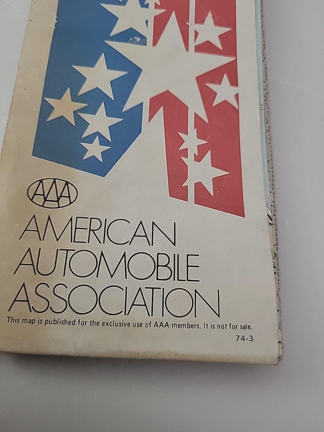 1970's AAA Maps: YOU CHOOSE - Etsy