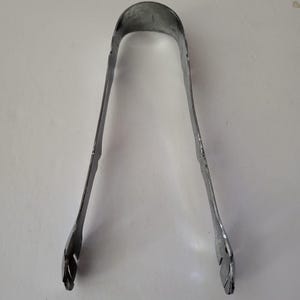 metal ice tongs