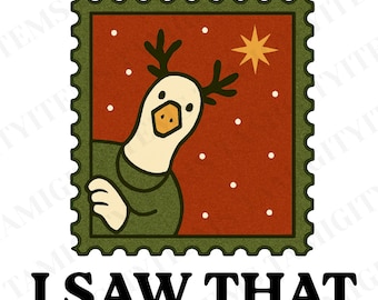 Oie de Noël amusante (PNG), motif pour t-shirt de Noël, PNG de Noël, Noël, Oie de Noël (PNG) (Téléchargement numérique)