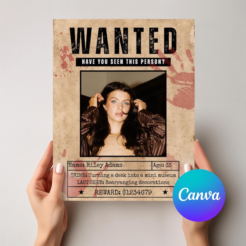 Wanted Flyer Examples Wanted Poster Ideas - Etsy