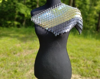 Dragon Scale  Etched Shoulder Piece/Skirt