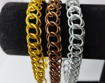 Half-Persian 3-in-1 chainmail bracelet/anklet