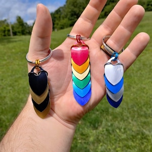 Scalemail keychain