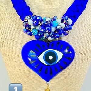 Heart Necklace/Handmade Necklace/ Heart Necklace/Gift Original/ Gift for women/Unique Gift/