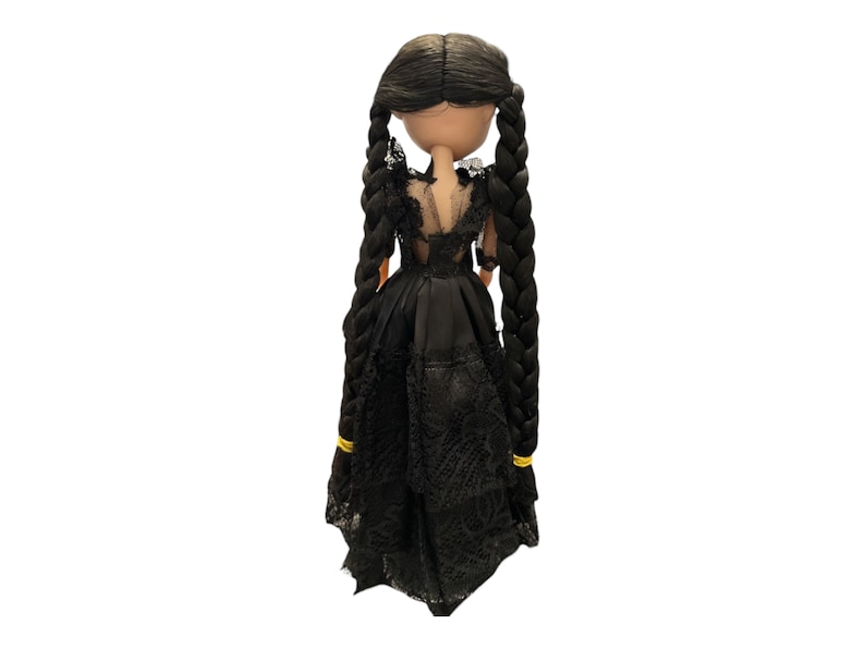 Wednesday Addams/Wednesday doll/Merlina Addams Doll/ Mexican Doll Merlina/collection doll/Unique Gift/Trend image 2