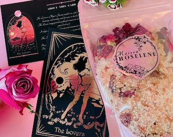 The Lovers Ritual Bath Salt: Aromatherapy Love & Romance Soak