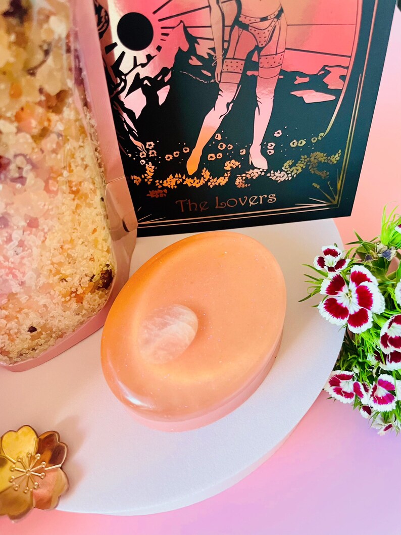 Ritual Spiritual Bath Kit Lovers Energy Ritual Bath Soak Tarot Inspired