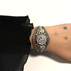 OM Metal Bracelet | Turquoise Metal Bracelet