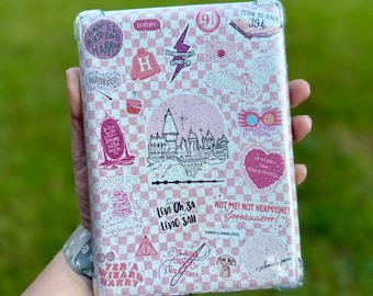 Harry Potter Theme Kindle Insert Pink Harry Potter DIY Kindle Insert Boox Wallpaper Harry Potter Printable Kindle Insert