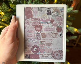 The ‘if you’re like me” DIY kindle insert Boox wallpaper DIY kobo insert Kindle Insert Template Pink wallpaper PNG Digital File
