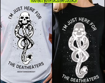 Digital File PNG DTF Design DIY Shirt Design DeathEaters Design Death Eaters Design Universal Halloween Design BookTok Dark Romance Lover