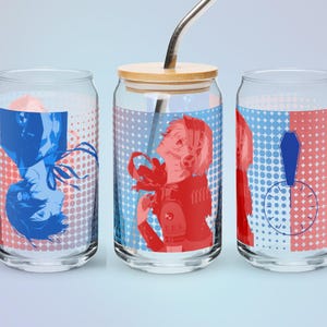 Verre à boire inspiré de Persona 3 Reload avec Aigis et Makoto Yuki - Design Dark Hour et cercueil - pour les amateurs de café et les fans d'Atlus Persona 3