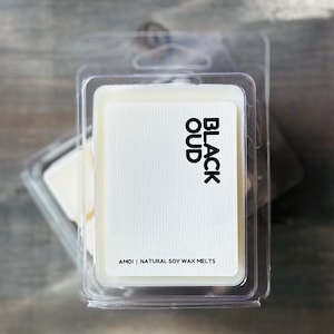 Black Oud Wax Melts | Snap Bar Wax Melts | Strong Scented Wax Melts | Fall Scented | Halloween Decor | Autumn Decor | Holiday Decor