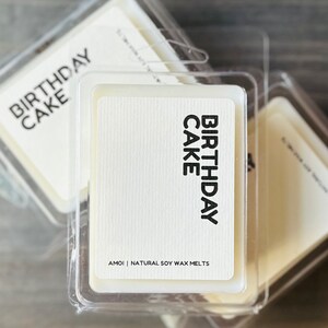 Birthday Cake Wax Melts | Bakery Scented | Strong Scented Wax Melts | Birthday Gift | Housewarming Gift | Celebration Gift