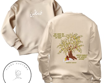 Olive Grove Legacy Sweatshirt: Palestinian Heritage Crewneck