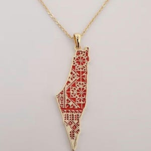Palestine necklace | Palestine accessories | accessory | Falasteen | Palestine gifts | Watermelon | فلسطين