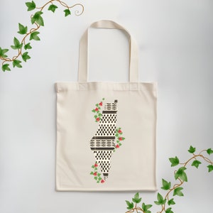 Watermelon Palestine Tote bag, Kuffeyeh, Keffiyeh, Tote bag, Palestinian, arab, arabic, cute tote bag, kufiya, canvas, Olive tree, Olives