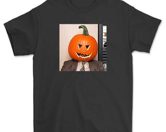 Halloween Pumpkin Head Meme Tee, Crewneck Sweatshirt, Hoodie, & Long Sleeve