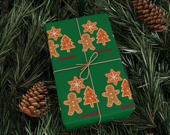 Personalized Name Wrapping Paper, Custom Name Gift Wrap, Holiday Gift Wrap, Christmas Name Gift Wrap, Custom wrapping, Personalized Gifts