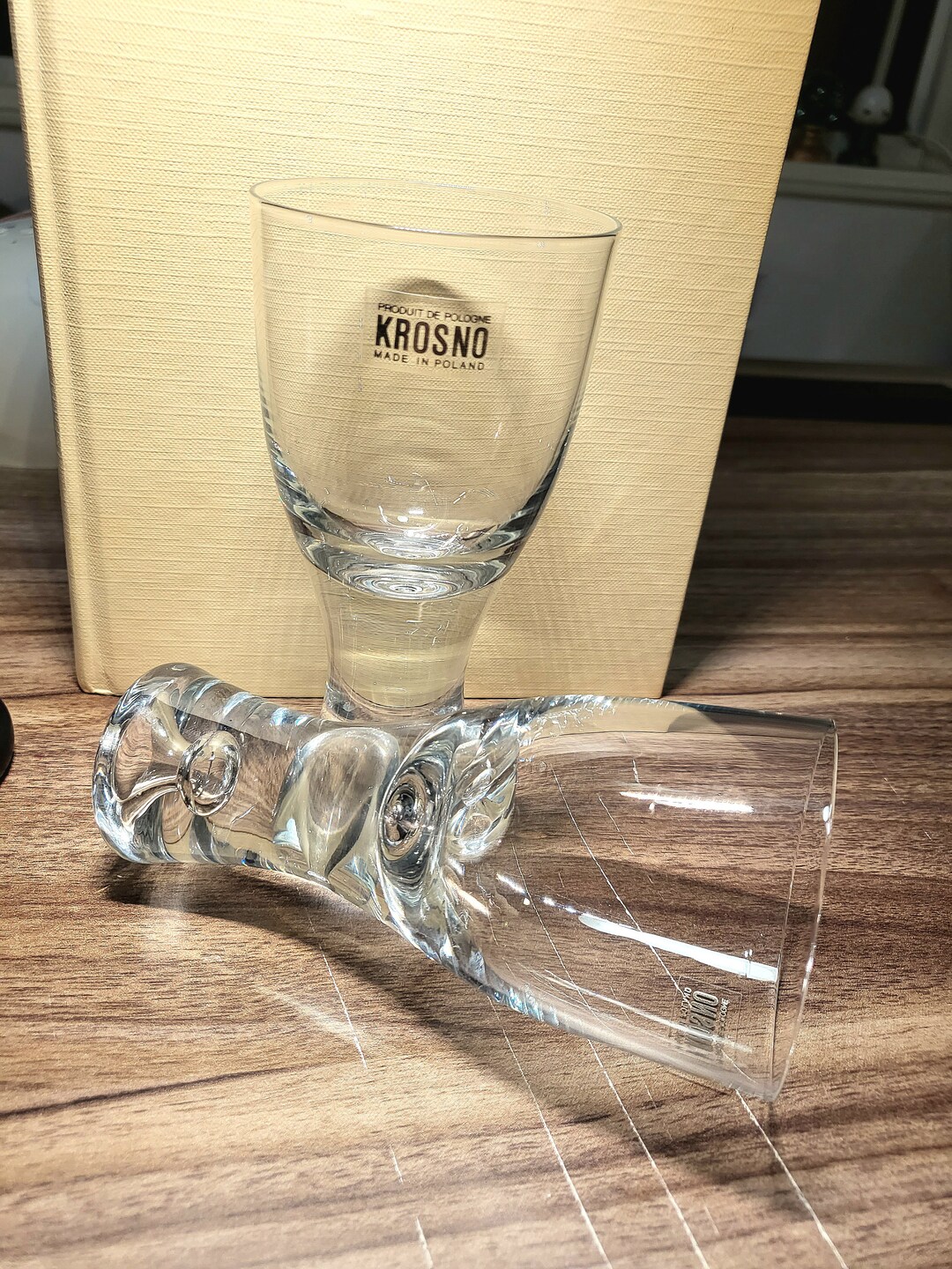 Krosno Bubble Liqueur Glasses Etsy