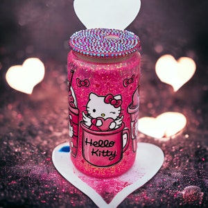 Pink kitty tumbler