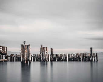 Sechelt Pier Blue Hues