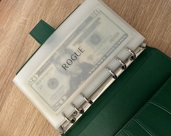 Enveloppes pour billets de banque en vélin | Personnalisable | Enveloppes pour billets A6 | Mat | Esthétique minimale | Ensemble | Personnaliser | Enveloppes pour billets