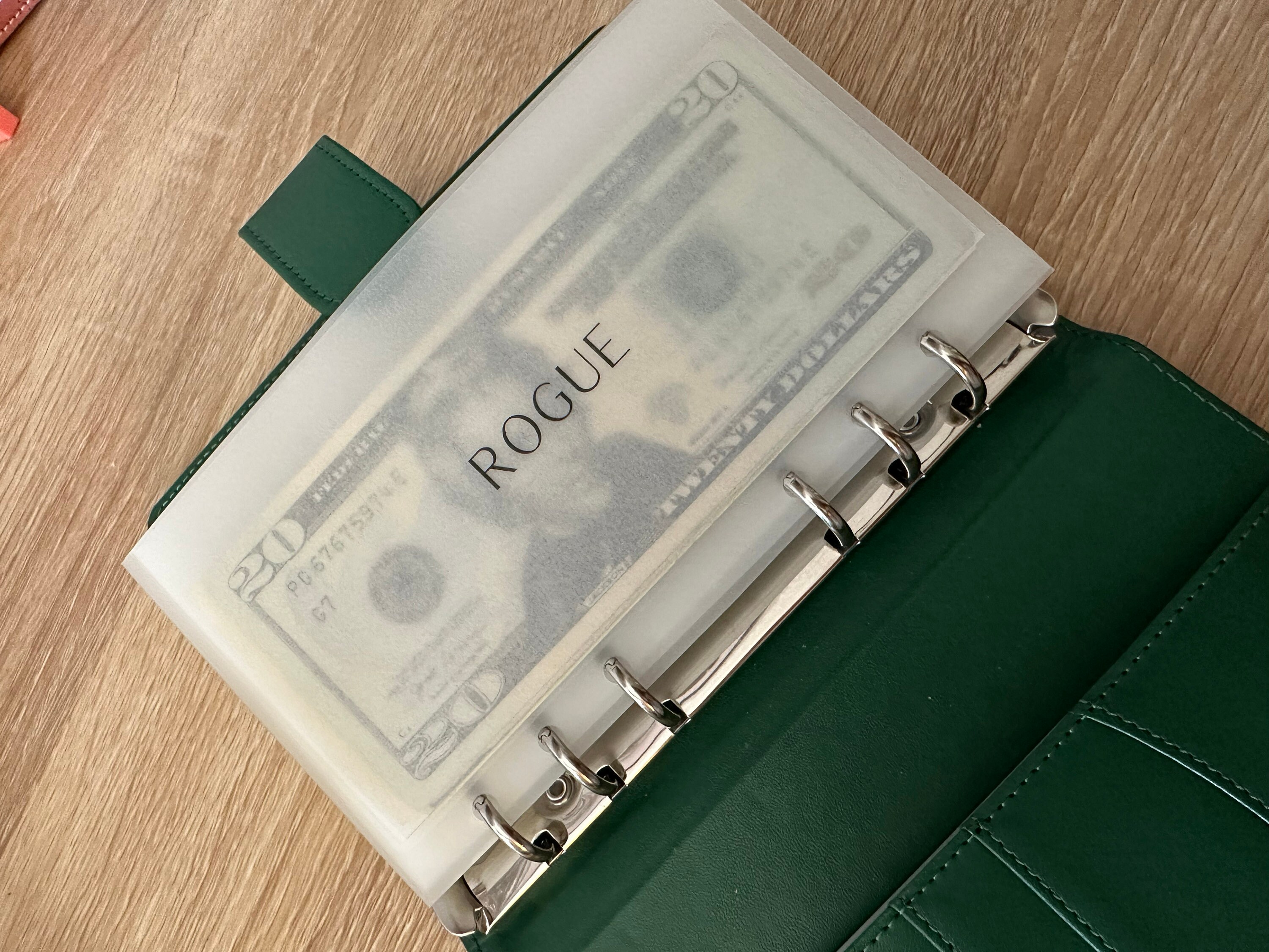 Vellum Cash Envelopes Customizable A6 Cash Envelopes Etsy