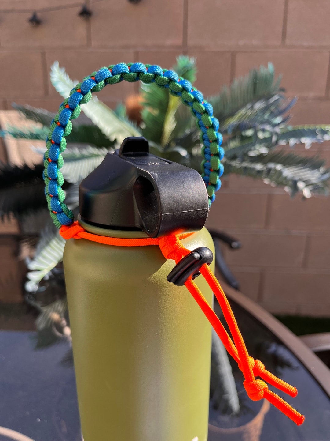 Paracord Water Bottle Handle for Bottles With a Groove FREE Etsy