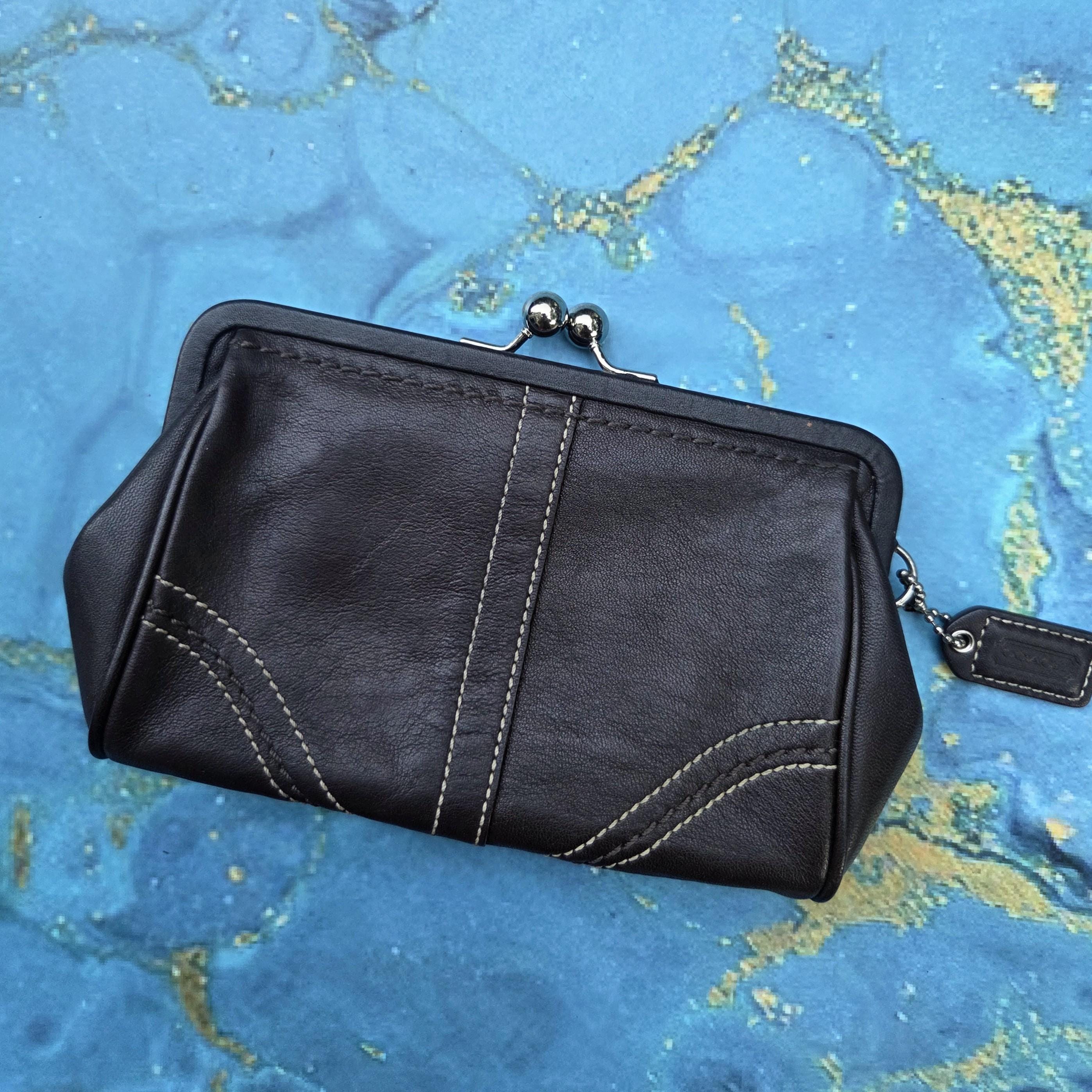 Coach Kisslock Coin Purse - Etsy