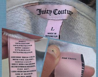 Juicy Couture Y2K Sequin Leopard Print Faux Fur Vintage