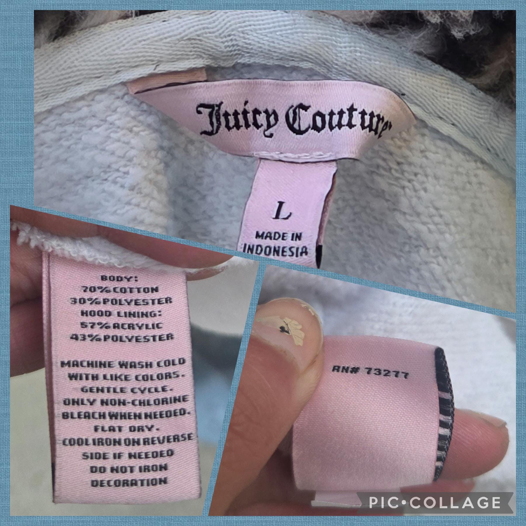 Juicy Couture Y2K Sequin Leopard Print Faux Fur Vintage