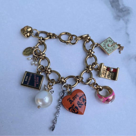 Juicy Couture Y2K Graduation 2010 Limited Edition Goldtone Vintage