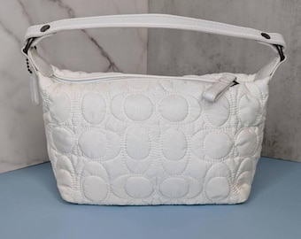 バッグ Coach Soho Signature Shoulder Bag white COACH Soho Signature Jacquard Shoulder Bag | Dillard's