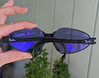 80s Ray-ban B&L Sport Series 1 Purple Chromax A-30 Sunglasses - Etsy