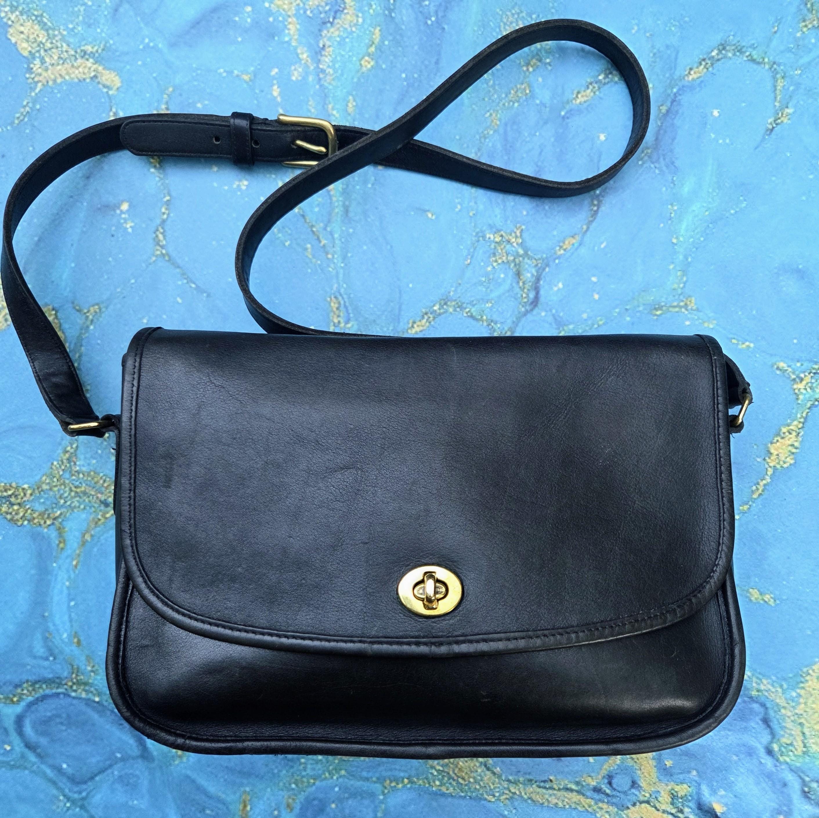 80’s OLD COACH SHOULDER BAG Extremely Rare 80s Made In USA Old Coach 0525-208(9853) Shoulder