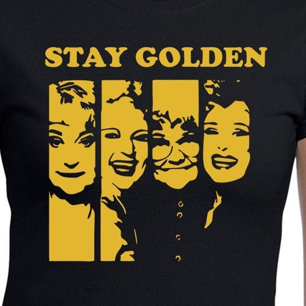 Stay Golden Cut Files | Cricut | Silhouette Cameo | Svg Cut Files | Digital Files | PDF | Eps | DXF | PNG | Golden Girls