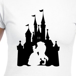 Beauty And The Beast Cut Files / Cricut / Silhouette Cameo / Svg Cut Files / Digital Files / PDF / Eps / DXF / PNG / Beauty And The Beast