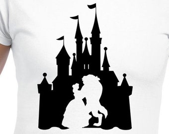 Beauty And The Beast Cut Files | Cricut | Silhouette Cameo | Svg Cut Files | Digital Files | PDF | Eps | DXF | PNG | Beauty And The Beast