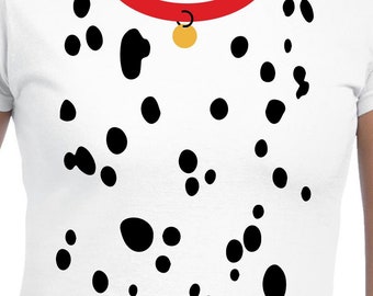 Dalmation Costume Shirt Cut Files | Cricut | Silhouette Cameo | SvG Cut Files | Digital Files | PDF | Eps | DXF | PNG | 101 Dalmations