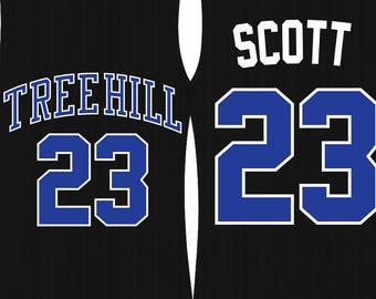 Nathan Scott Jersey Inspired Cut Files | Cricut | Silhouette Cameo | Svg Cut Files | Digital Files | PDF | Eps | DXF | PNG | One Tree Hill