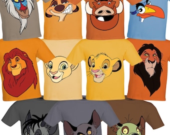 The Lion King 11 Piece Costume Set Digital Cut Files | Cricut | Silhouette Cameo | SvG Cut Files | PDF | Eps | DXF | PNG | The Jungle Book