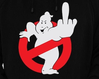 Ghostbusters Middle Finger Cut Files | Cricut | Silhouette Cameo | Svg Cut Files | Digital Files | PDF | Eps | DXF | PNG
