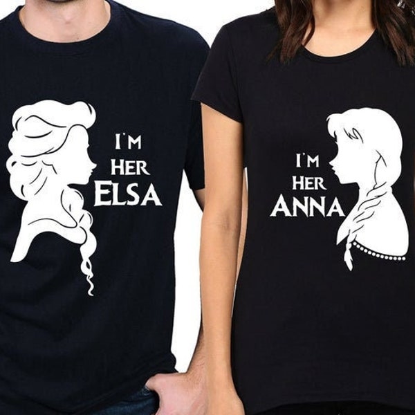 Elsa And Anna Cut Files | Cricut | Silhouette Cameo | SvG Cut Files | Digital Files | PDF | Eps | DXF | PNG | Frozen