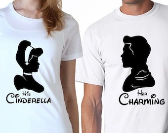 Cinderella & Prince Charming Couples Set Cut Files | Cricut | Silhouette Cameo | SvG | Digital Files | PDF | Eps | DXF | PNG | Cinderella