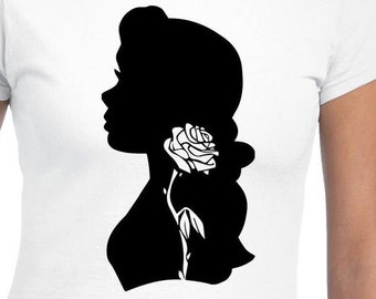 Belle Cut Files | Cricut | Silhouette Cameo | Svg Cut Files | Digital Files | PDF | Eps | DXF | PNG | Beauty And The Beast