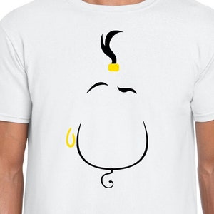 Arquivos de corte de rosto Genie | Cricut | Silhueta camafeu | Arquivos de corte SVG | Arquivos Digitais | PDF | Eps | DXF | PNG | Aladim