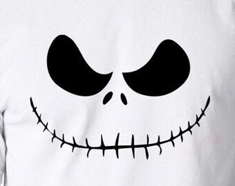 Jack Skellington Cut Files | Cricut | Silhouette Cameo | Svg | Digital Files | PDF | Eps | DXF | PNG | The Nightmare Before Christmas